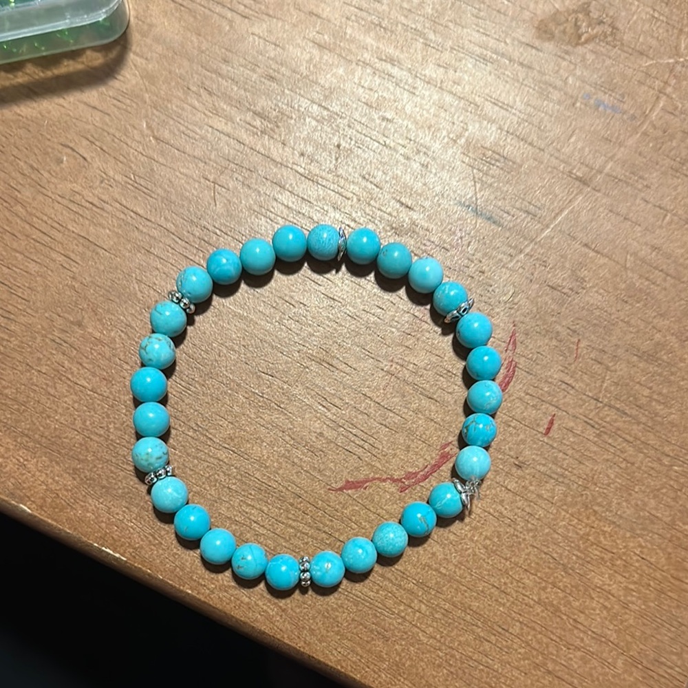 Turquoise Beaded Bracelet